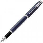 Перьевая ручка Parker IM Metal Matte Blue CT