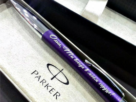 Ручка-роллер Parker Duofold Black GT